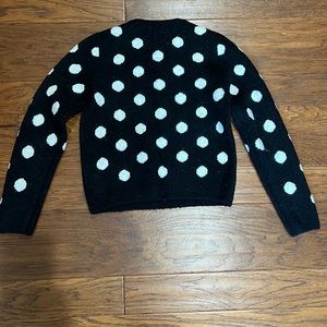 & other stories polka dot sweater